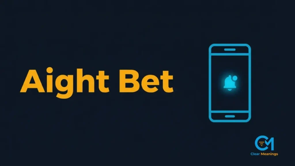 Abstract visual representation of aight bet being sent as a casual digital confirmation in a text message.