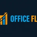 Graphic representing safe office alternatives to the word flex in professional emails.